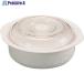 TKGen Tec Pal s плита контейнер круг ( белый ) PL-1201W #V187-3644 APL03001 1 шт 