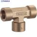 TRUSCO �ͤ����߷Ѽ� ������ RC1/4XRC1/4XRC1/4  ��257-6821 TN-12T (RC1/4XR1/4XRC1/4)  1��
