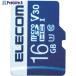 ELECOM ǡmicroSDHC UHS-I U3 V30  333-7911 MF-MS016GU13V3R  1