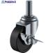 ���[�G�C �˂����ݎ� ���� �L���X�^�[ ���d�S�� �ԗ֌a75mm �X�g�b�p�[�t�� S�^�C�v ST-S�^ �l�W���@M12�~35�s�b�`1.75  ��364-2070 ST-75RHES-M12-35  1��