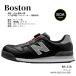 ���S�C �j���[�o�����X BOA �{�X�g�� Boston �����Y 27.5cm new balance �u���b�N/���F �v���X�j�[�J�[  ��553-3085