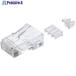 ELECOM RJ45���ͥ��� �����ɥС��դ� 10������  ����666-3043 LD-6RJ45T10/L  1��
