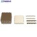 IRIS 110465 двусторонний коврик из секций мокка Brown / бежевый #V700-5676 JMRV-39-MTB 1S