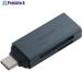 ELECOM ���������[�_ Type-C�R�l�N�^ ���}���^�C�v USB 5Gbps SD�{microSD�p �u���b�N  ����703-1981 MR3C-D20BK  1��
