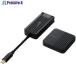 ELECOM ���C�����XHDMI����M�@ FullHD(1920�~1080px) 60Hz�Ή� �u���b�N  ����704-4724 DH-CW4K110BK  1�g
