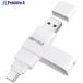 BUFFALO USB3.2(Gen1) соответствует Type-AC обе соответствует поворотный USB память 32GB белый #V708-7027 RUF3-ACR32G-WH 1 шт 