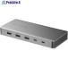 SANWA USB Type-C�h�b�L���O�X�e�[�V���� HDMI�~2��ʁEUSB�n�u�~7�|�[�g  ����724-1705 USB-CVDK21  1��