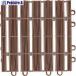  Condor способ исключая . для коврик деталь линия коврик 150mm×150mm joint тип Brown #V736-5543 F-116-HK BR 1 шт 
