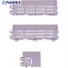 mizusimane упаковка коврик средний безграничный + 60×150mm серый #V802-0368 421-013 GY 1 шт 