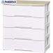 IRIS 250134 �E�b�h�g�b�v�`�F�X�g 4�i �z���C�g/�y�A�[  ����855-7620 HG-724-WH  1��