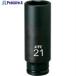 KTC 9.5sq.����ѥ��ȥ����ѥ����å�(�ǥ���������) ������ˡ21mm ������9.5mm  ��859-1525 BP3L-21T  1��