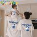  Doraemon родители . пара look родители . пара футболка короткий рукав tops родители .... лето предмет папа мама Kids женский мужской родители . одежда 
