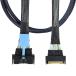 chenyang PCI-E 5.0 Mini Cool Edge IO MCIO STR SFF-8654 PCI-E тонкий линия SAS 8i