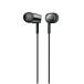  Sony (SONY) проводной слуховай аппарат MDR-EX155 : kana ru type черный MDR-EX155 B