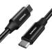 NIMASO USB C Type C кабель USB3.2 Gen2[100W/5A внезапный скорость зарядка PD соответствует 4K / 60Hz видео выход 1m] Thai 