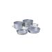  Snow Peak (snow peak) aluminium personal кухонная утварь комплект старт  King pot ×2 крышка ×2 SCS-020R кемпинг уличный альпинизм 
