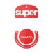 Superglide2(Type C) мышь подошва for Logicool GPROX Superlight мышь футов [ усиленный стекло материалы 