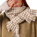 [Lilly Flora] muffler шарф кашемир женский Brown нежный бренд стиль осень-зима весна paul (pole) Ralph Lauren ji