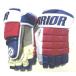 WARRIOR( Warrior ) DYNASTY AX1 NHL PRO NY RANGERS ( синий красный белый ) хоккей перчатка sinia