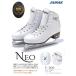 [ первый раз полировка бесплатный!] ZAIRAS( The ilas) фигурное катание обувь NEO Neo F-300 белый ( белый )