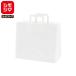 HEIKO бумажный пакет ручная сумка бумажный пакет H25 очарование сумка 32-7. белый одноцветный ширина 320× вставка 160× высота 280mm 50 листов входит белый 