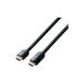쥳 ELECOM ĹHDMI֥ 3D Full HD(1080P) 4K2Kб 10m ֥å DH-HDLMN10BK