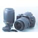  однообъективный зеркальный камера начинающий Nikon D3000 двойной zoom комплект обслуживание сенсор чистка [ б/у ]