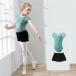 ребенок Leotard балет Kids верх и низ в комплекте балет Leotard шорты короткий рукав выставить балет сопутствующие товары тренировка надеты презентация исполнение . Dance 