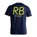  гандбол футболка одежда короткий рукав RB RIGHT BACK простой позиция XS-XL тренировка надеты ( Pro teji)