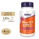 nauf-z mega D-3 125mcg (5000IU) &amp; MK-7 180mcg дополнение 120 шарик beji Capsule NOW Foods Mega