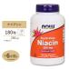  niacin flash free 250mg 180 bead NOW Foodsnauf-z