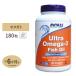 nauf-z Ultra Omega 3 EPA&amp;DHA supplement 180 bead NOW Foods Ultra Omega-3 soft gel eikosa pen taen acid dokosa hexa en acid approximately 6 months minute 