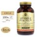  natural .. vitamin E 670mg 1000IU 100 bead soft gel SOLGAR (so Luger )