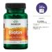 s one son биотин 5000mcg Capsule 30 шарик Swanson Biotin дополнение витамин здоровье красота уход за кожей старение уход .. коготь здоровье поддержка 