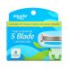 eke-to женский 5 листов лезвие kami санки бритва 4 шт Equate Women's 5 Blade Refills, 4 Count [. приобретенный товар ]. брать .. ваш заказ 