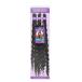 da- Lynn pre стрейч bohemi Anne wave вязаный для волосы 3 упаковка примерно 132cm #1B Darling Pre-Stretched Bohemian Wa ваш заказ 