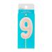  ваш заказ [woru mart бренд ] вес u selection plate номер свеча 9 Aurora Iridescent Number 9 Birthday Cand