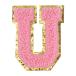  ваш заказ Hello хобби she Neal U розовый нашивка Hello Hobby Chenille U Pink Patch