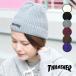  шляпа мужской вязаная шапка женский Thrasher вязаная шапка THRASHER MAG LOGO ребристый 