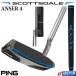 PING SCOTTSDALE ANSER 4 / �s�� �X�R�b�c�f�[�� �A���T�[ 4 �p�^�[ 2025�N���f�� PP58 �~�b�h�T�C�Y(�u���b�N/�u���[) �w�b�h�J�o�[�t�� �u���[�h�^ �l�C