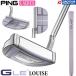 PING G LE4 PUTTER LADIES LOUISE / булавка ji- L i-4 короткая клюшка женский Louis -z2026 год модели крышка головки цилиндров имеется mid колотушка type женский короткая клюшка 