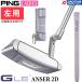 PING G LE4 PUTTER LADIES ANSER 2D LEFT / булавка ji- L i-4 короткая клюшка женский Anne sa-2D левый для 2026 год модели крышка головки цилиндров имеется лезвие type 