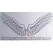 OSPo-e Spee O.S.P Wing sticker M( silver )