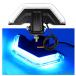 アルティード(ALTEED) COB LEDパトランプバー 半面照射フラッシュライトバー 青色発光 アルミボディ 12V24V兼用対応