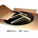 �N���[�v�p�S�i���a40cm�A����9mm�j�ƃg���{�Q�{�t�@�I���W�i�����V�s�t���@�Ă��ʌ����d�グ