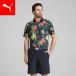 [22 день максимальный 20 раз ][ официальный ] Puma PUMA мужской Golf x PTC цветочный рубашка-поло с коротким рукавом 