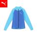9/27-10/5 5 раз Kids Puma плавание полный Zip длинный рукав Rush Guard 120-160cm
