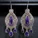 [90mm�`] Arabesque Violet Decor �G�X�j�b�N�s�A�X�i��F�~�f�B�[�v�p�[�v���j�{�w�~�A�� �W�v�V�[ �C���h ���� �ߑ� �p�[�e�B �f�� BO-023