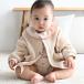 PUPPAPUPO ���b�t�� �J�[�f�B�K�� ���n �V���v�� �L�b�Y �x�r�[ �g�b�v�X �H �~ ���� �A�E�^�[ 80 90 100 110 120 130 �q���� �j�̎q ���̎q �v�b�p�v�[�| �֘A�摜1