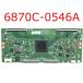  новый товар 6870C-0546A Toshiba REGZA 55BZ710X 55 дюймовый жидкокристаллический телевизор T-CON основа доска LC550DQF-FHA1-8B1 6870C-0546A ремонт * замена детали [.. заявление выпуск возможно ]